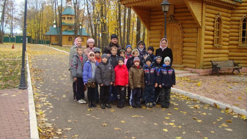 Воспитанники Ялгинского детского дома-школы посетили Иоанно-Богословский Макаровский мужской монастырь