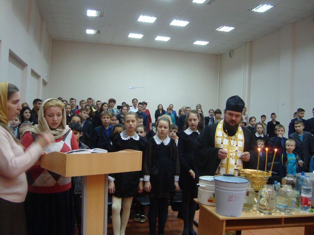 Праздник Крещения Господня в Ялгинском детском дом-школе